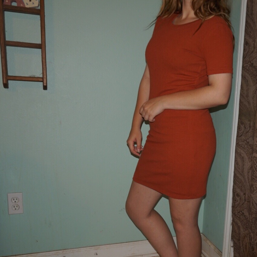 F21 Bodycon Fall Sweater Dress